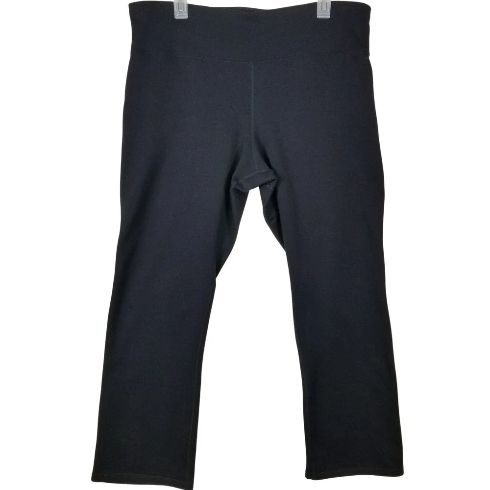 Athleta Altitude Pants Polartec Power‎ Stretch Black Fleece  Plus 3X Pull On